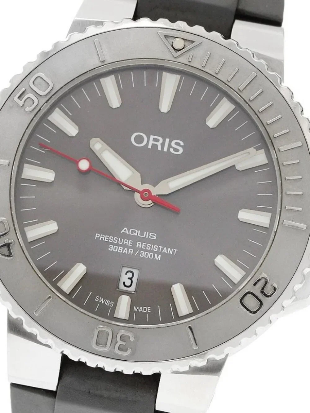 ORIS Aquis Date Relief 01 733 7730 4153-07 gray Dial Automatic Men's_967958